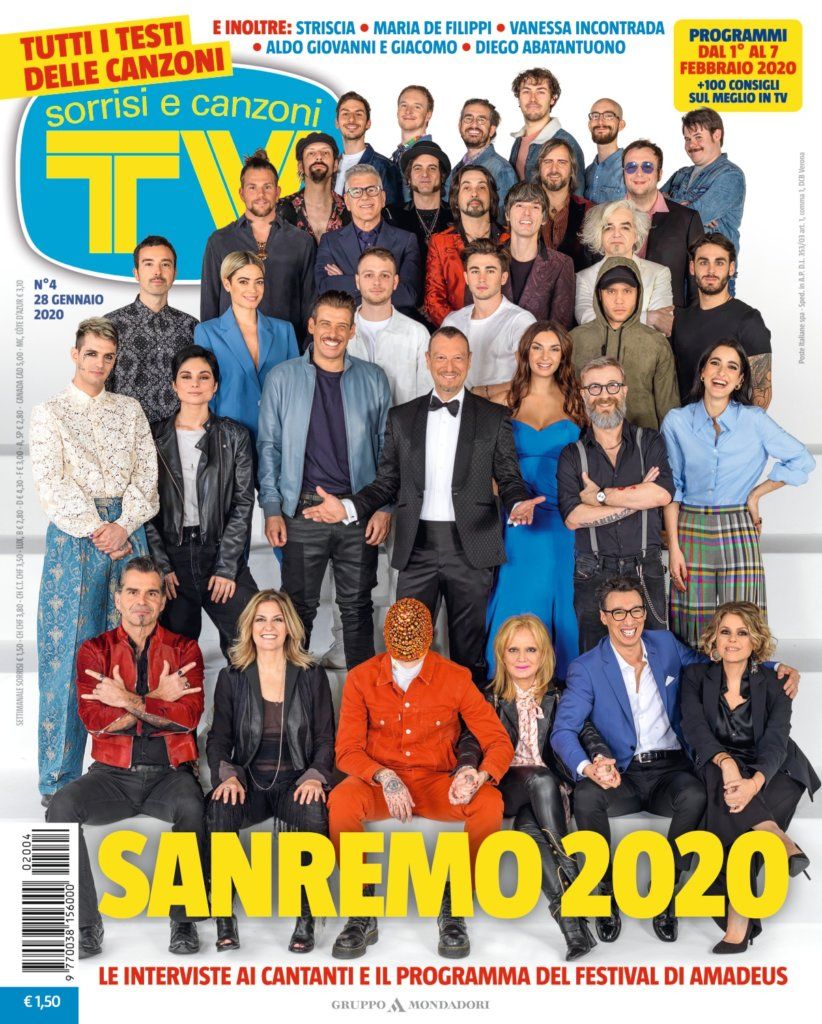 Alberto Urso - Sanremo 2020 - Tv - Sorrisi e Canzoni